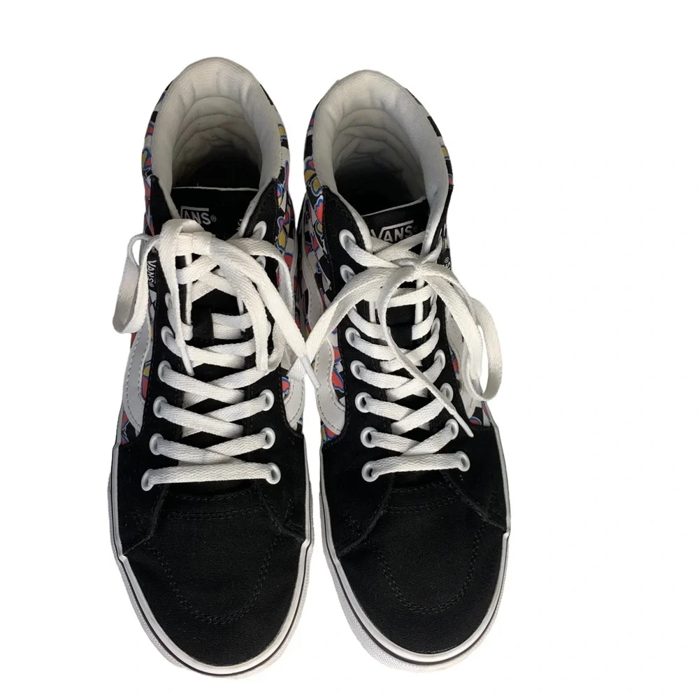 VANS‎ Women 8.5 Filmore Checkerboard Butterfly High-Top Lace Up Sneakers Shoes